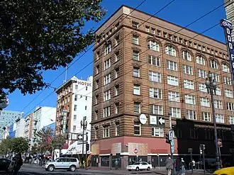 South side of Market Street between Sixth Street and Seventh Street