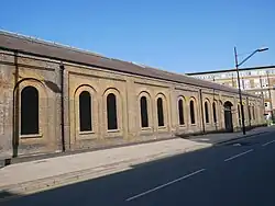 Building 19, south façade