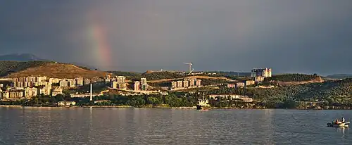 View of Hisartepe from Manastir