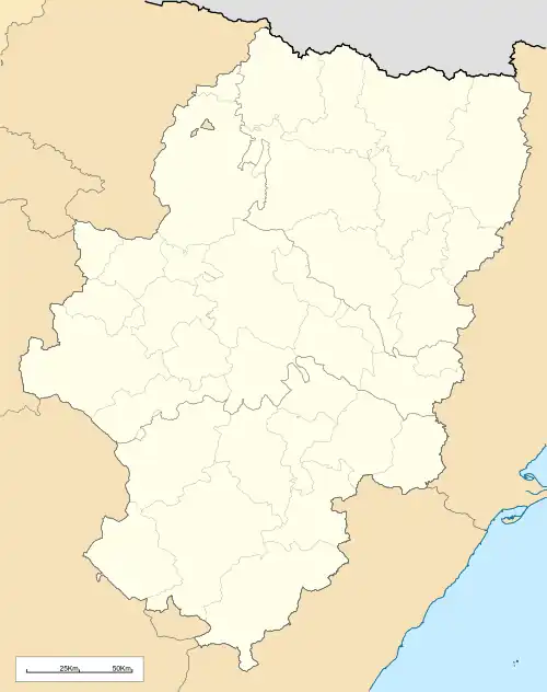 Huesca is located in Aragon