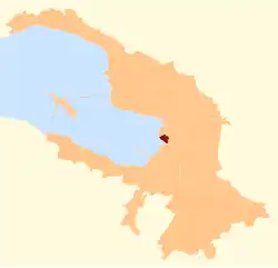 Gavan Municipal Okrug on the 2006 map of St. Petersburg