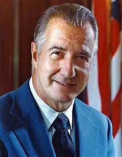 Spiro Agnew, former Vice President of the United States