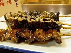 Yatsume kabayaki in Japan