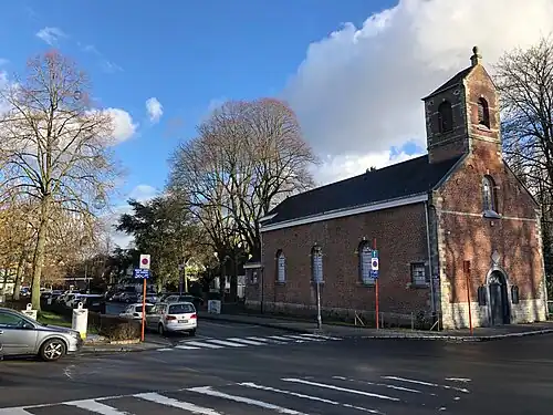 Boondael Chapel on the Square du Vieux Tilleul/Oude-Lindesquare