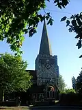 The church from the east side
