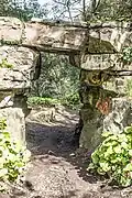 Rustic archway