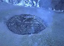 Large mound of rock