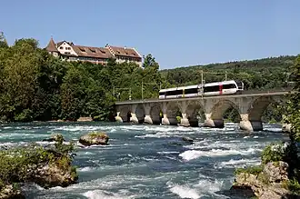 A Stadler GTW in Switzerland in 2011