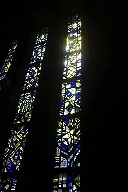 Windows in the nave