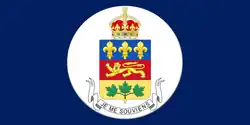 Flag of the Lieutenant-Governor of Quebec