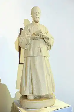 Statue of St. Joseph Freinademetz, S.V.D. St Joseph's Chapel, Yim Tin Tsai, Hong Kong, China