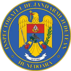 Hunedoara County Gendarmerie Inspectorate