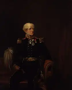 Portrait of Stephen Galway Adye by William Salter