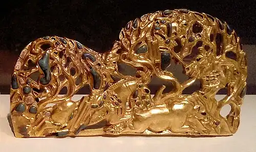Boar hunter (Hermitage Museum), 2nd-1st century BC.[216]