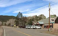 Stonewall Gap and Colorado State Highway 12.