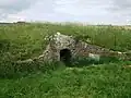 The entrance