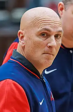 Ford looks to his right