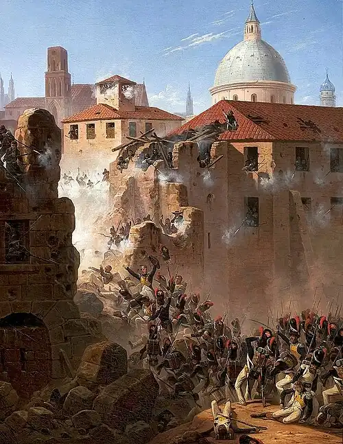 Assault on Saragossa, 1845