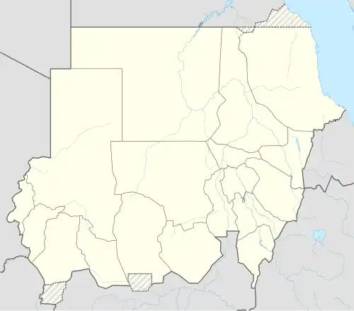 Atbara is located in Sudan