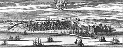 Visby circa 1700, in Suecia Antiqua et Hodierna