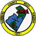 Official seal of Summers County