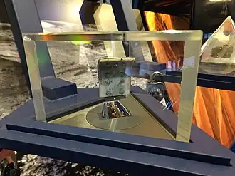 Soil mechanics surface sampler from the Surveyor 3 spacecraft returned to Earth by the crew of Apollo 12