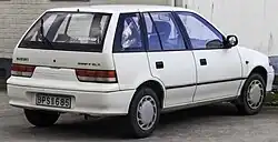 Suzuki Swift GLX 5-door hatchback (second facelift, Europe)