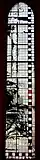 Welsh Guards Falklands Memorial window (right light), Rodney Bender, 1985