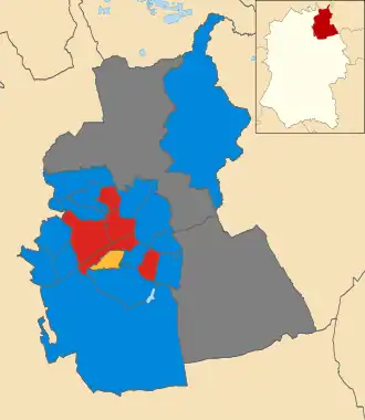 2007 results map