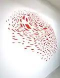 Mural painting Swirl, 2013, Detailed view 2
