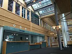Reception area