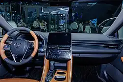 2022 Toyota Avalon Hybrid XLE interior (AXXH50; facelift, China)