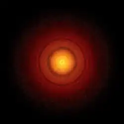 TW Hydrae protoplanetary disc.
