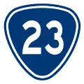 Provincial Highway 23 shield}}