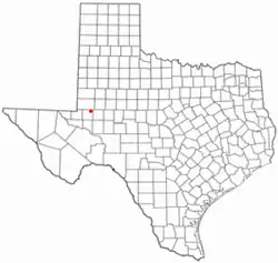 Location of Gardendale, Texas