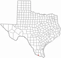 Location of La Joya, Texas