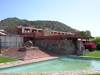 Facade of Taliesin West