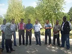 An Image of farmers coming together to discuss innovative ideas