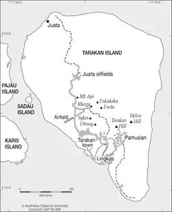 Black and white map