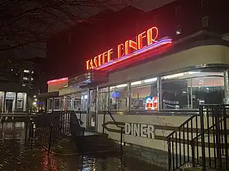 Tastee Diner's Silver Spring restaurant