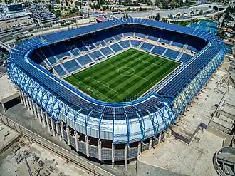 Teddy Stadium in 2023