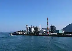 Teijin's plant in Mihara, Hiroshima