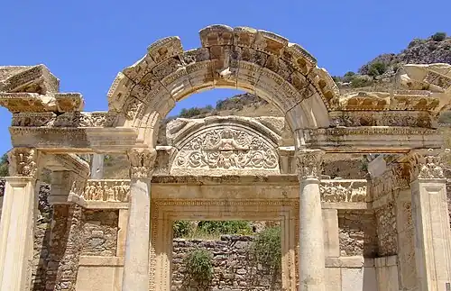 Temple of Hadrian in Ephesus