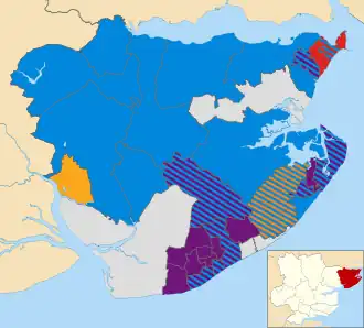 2015 results map