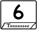 State Route 6 marker