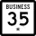 Business&nbsp;State Highway 35-M marker