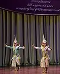 Khon performance at the main hall, Thailand Cultural Centre
