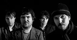 The Alice Rose in 2010. Left to Right: Chris Sensat, Sean Crooks, JoDee Purkeypile, and Brendan Rogers.