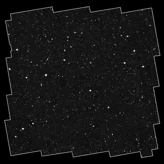 The full mosaic composed of 575 separate ACS images