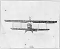 Marie on the top wing, 1924